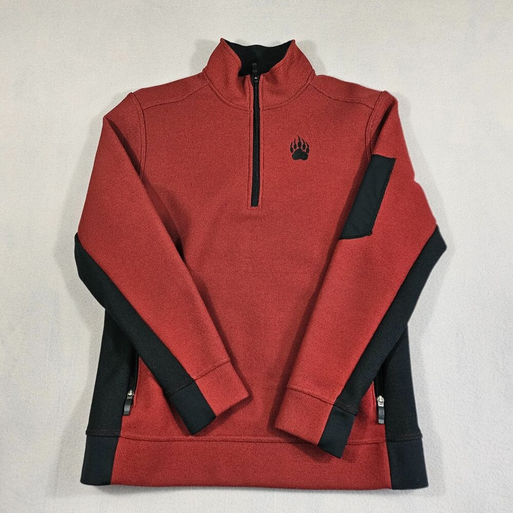 Alaskan Hardgear Sweater Mens M Red Standard Fit Pullover Heavy Weight Workwear